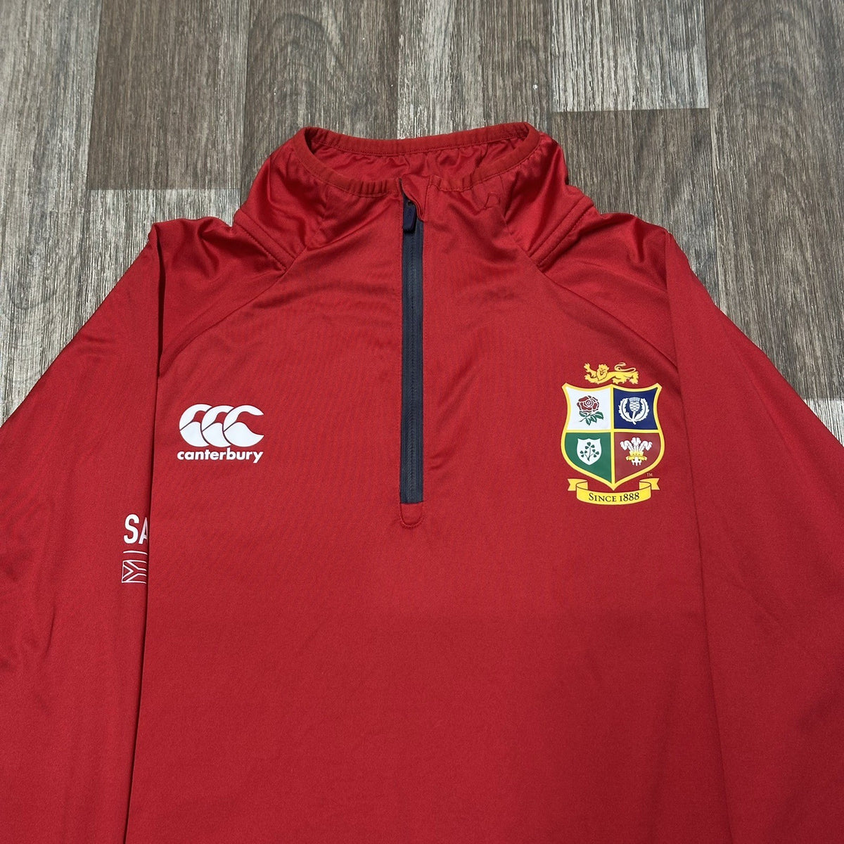 British & Irish Lions South Africa Canterbury Rugby Long Sleeve Top Shirt Size L