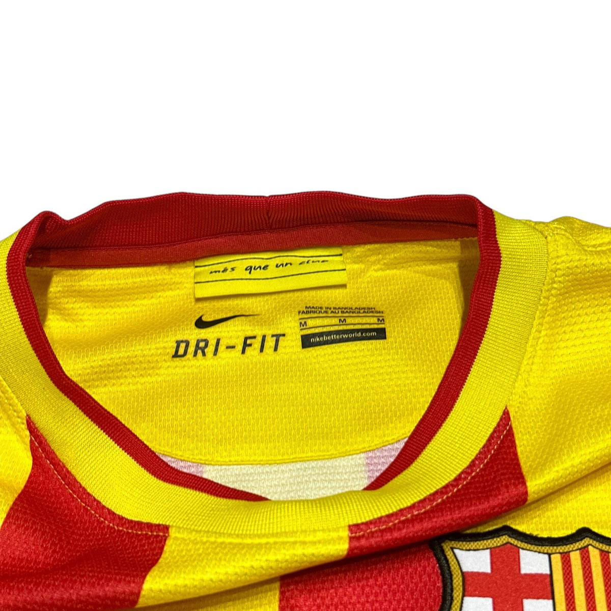Nike FC Barcelona Football Shirt Jersey 2013/14 Away Men’s Medium