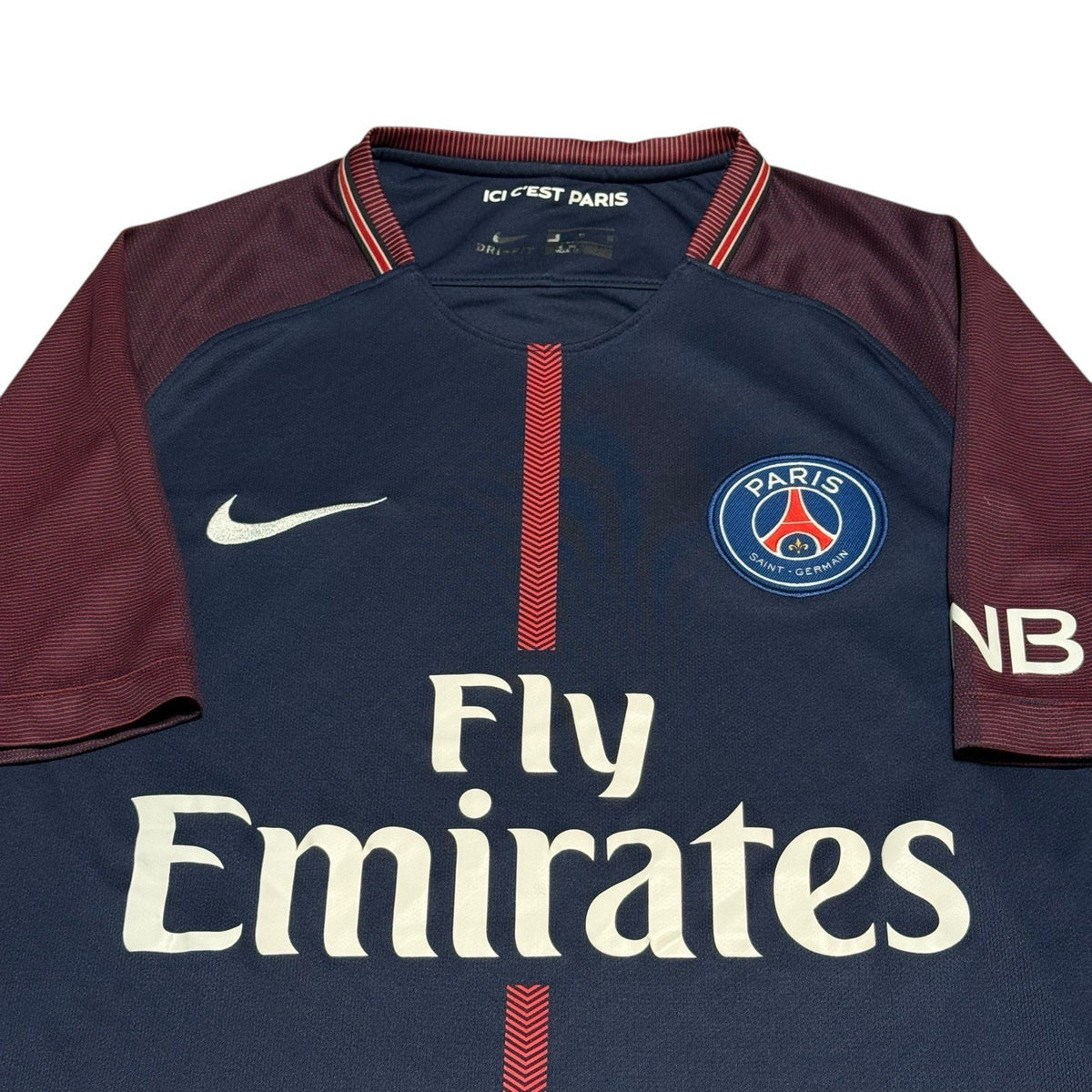 Paris Saint Germain Home Football Shirt 2017/18 Adults M Nike