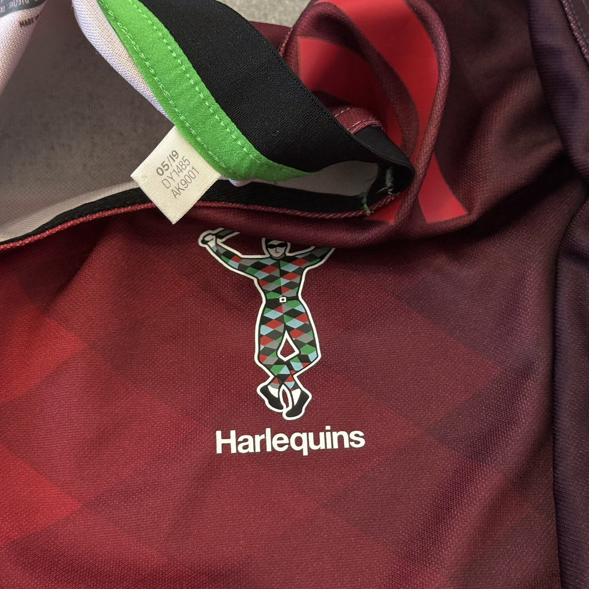Harlequins Rugby Shirt 3XL Adidas Home Jersey 2019 2020 Adults XXXL