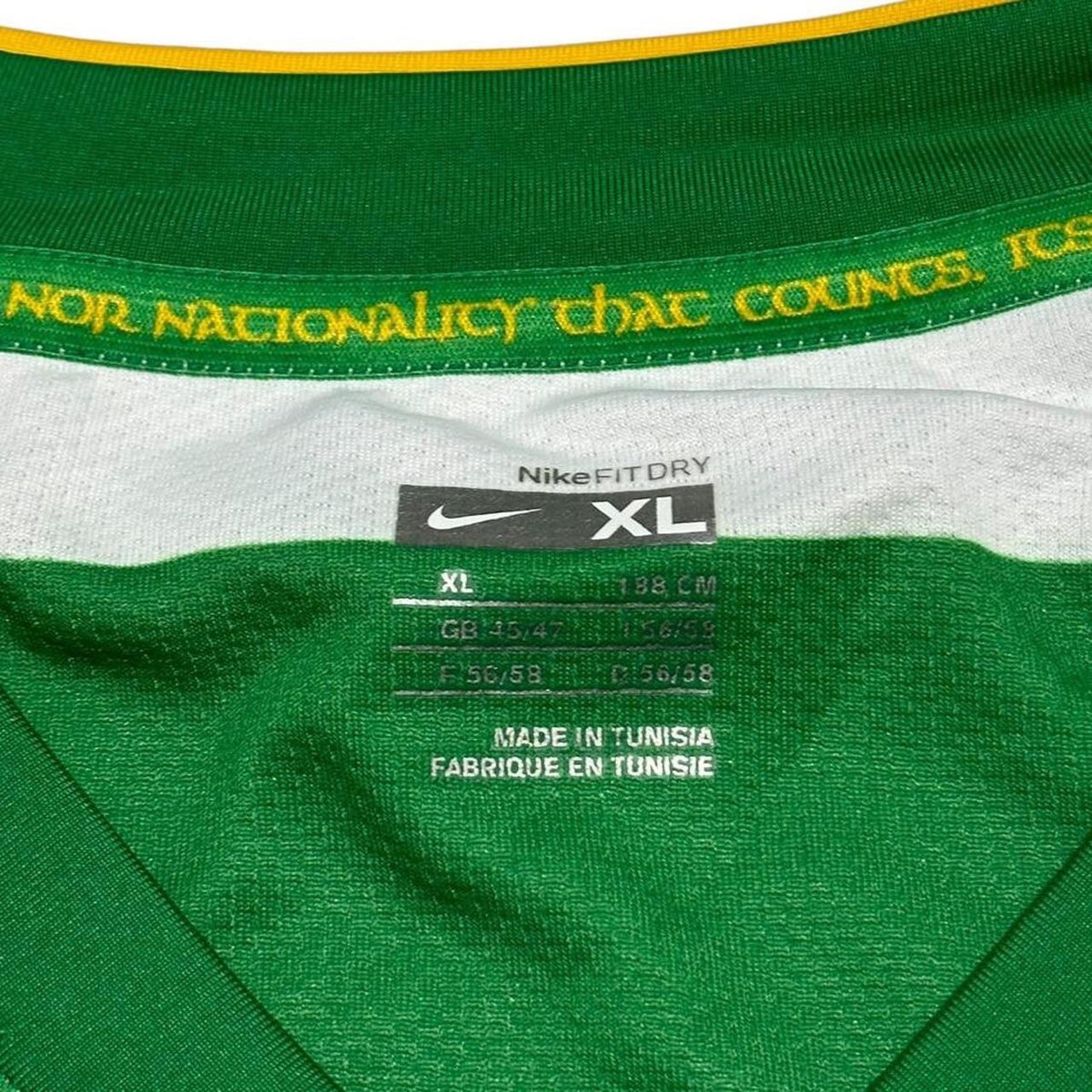 CELTIC 2008 2009 Shirt HOME Football Jersey XL EXTRA LARGE Glasgow Nike