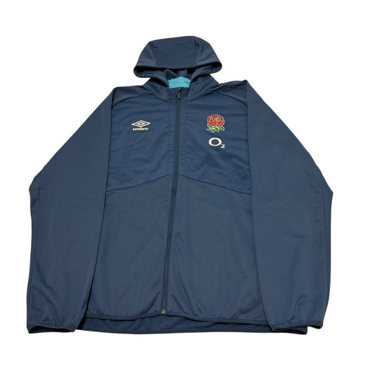 ENGLAND RUGBY JACKET UMBRO TRAINING JERSEY Size 3XL