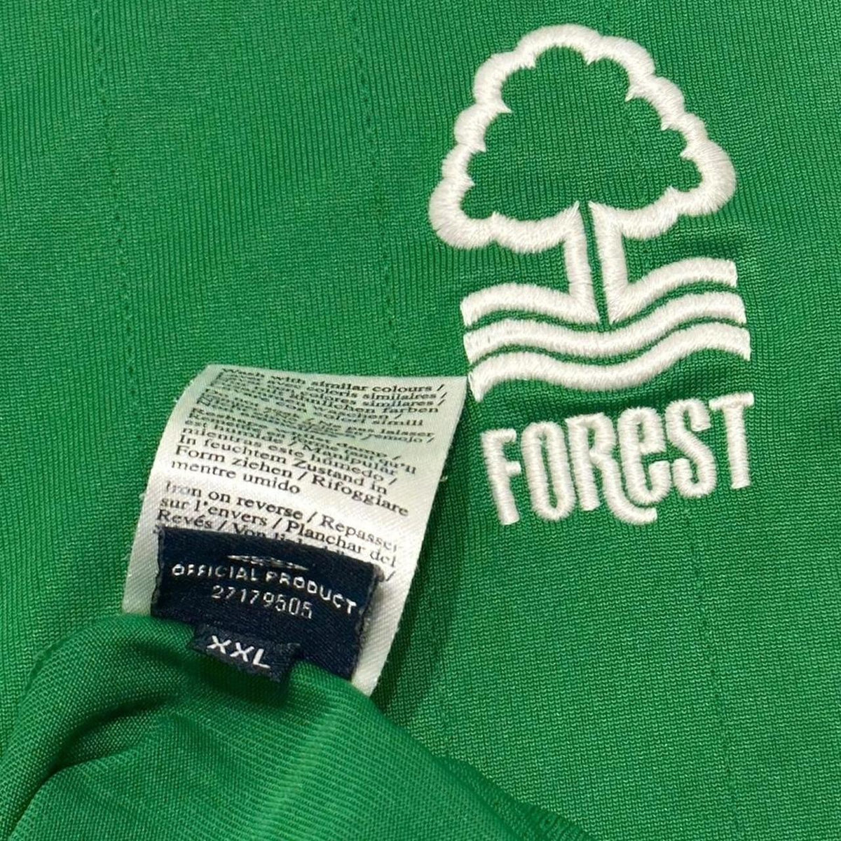 NOTTINGHAM FOREST 2007/2008 GOALKEEPER SHIRT JERSEY LONG SLEEVE UMBRO XXL 2XL