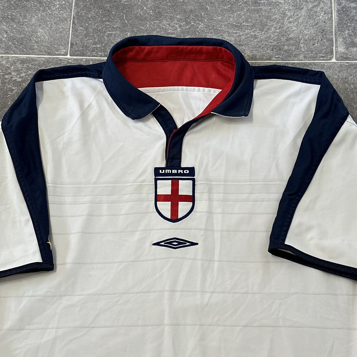England Home Reversible 03/05 Umbro XL Football Jersey Adults