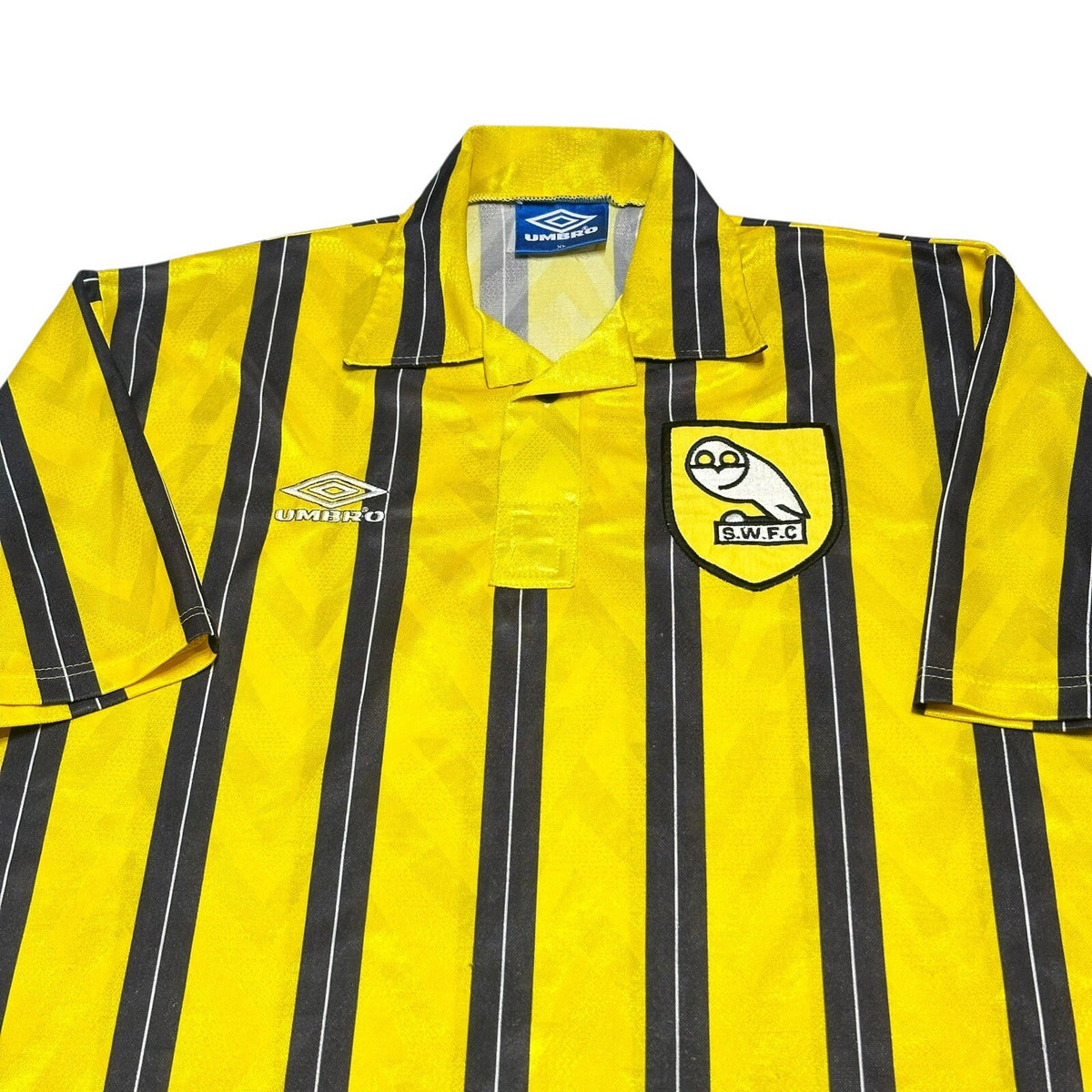 SHEFFIELD WEDNESDAY 1992/1993 AWAY FOOTBALL SHIRT JERSEY UMBRO SIZE XL