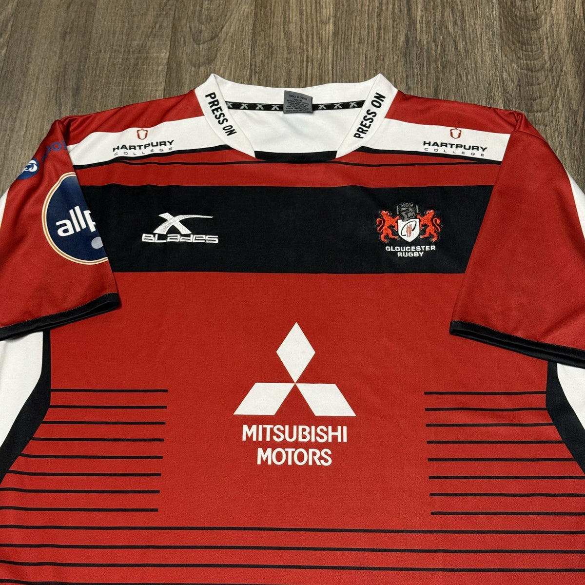 Gloucester Rugby Sevens / Training Shirt 2015/2016 XBlades 3XL Jersey 7s Top