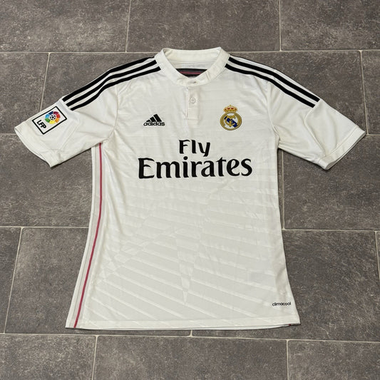 Real Madrid Home Football Shirt 2014/2015 Adidas Size Small Men’s