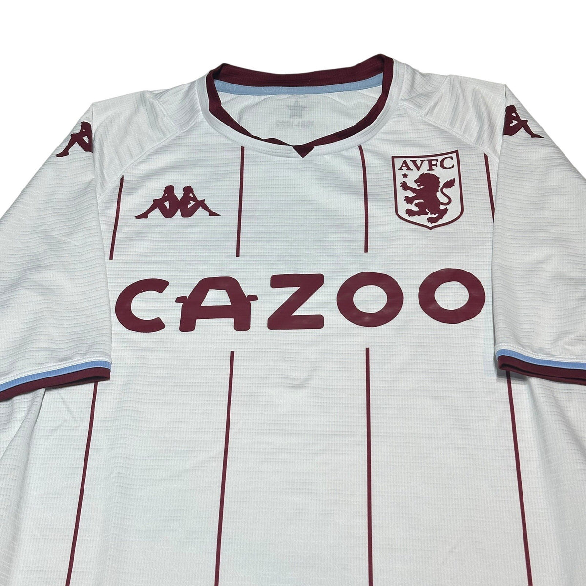 ASTON VILLA 2021/2022 AWAY FOOTBALL SHIRT KAPPA SOCCER JERSEY SIZE S/M ADULT