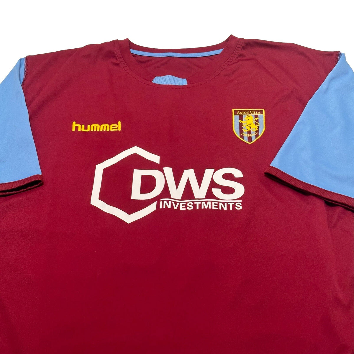 Aston Villa 2005/06 Premier League Hummel Home Football Shirt XL/XXL 10 Baros