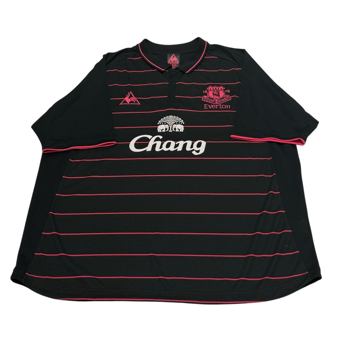 EVERTON 2009/2010 AWAY FOOTBALL SHIRT LE COQ SPORTIF JERSEY SIZE XXL 2XL ADULT
