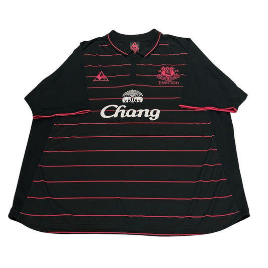 EVERTON 2009/2010 AWAY FOOTBALL SHIRT LE COQ SPORTIF JERSEY SIZE XXL 2XL ADULT