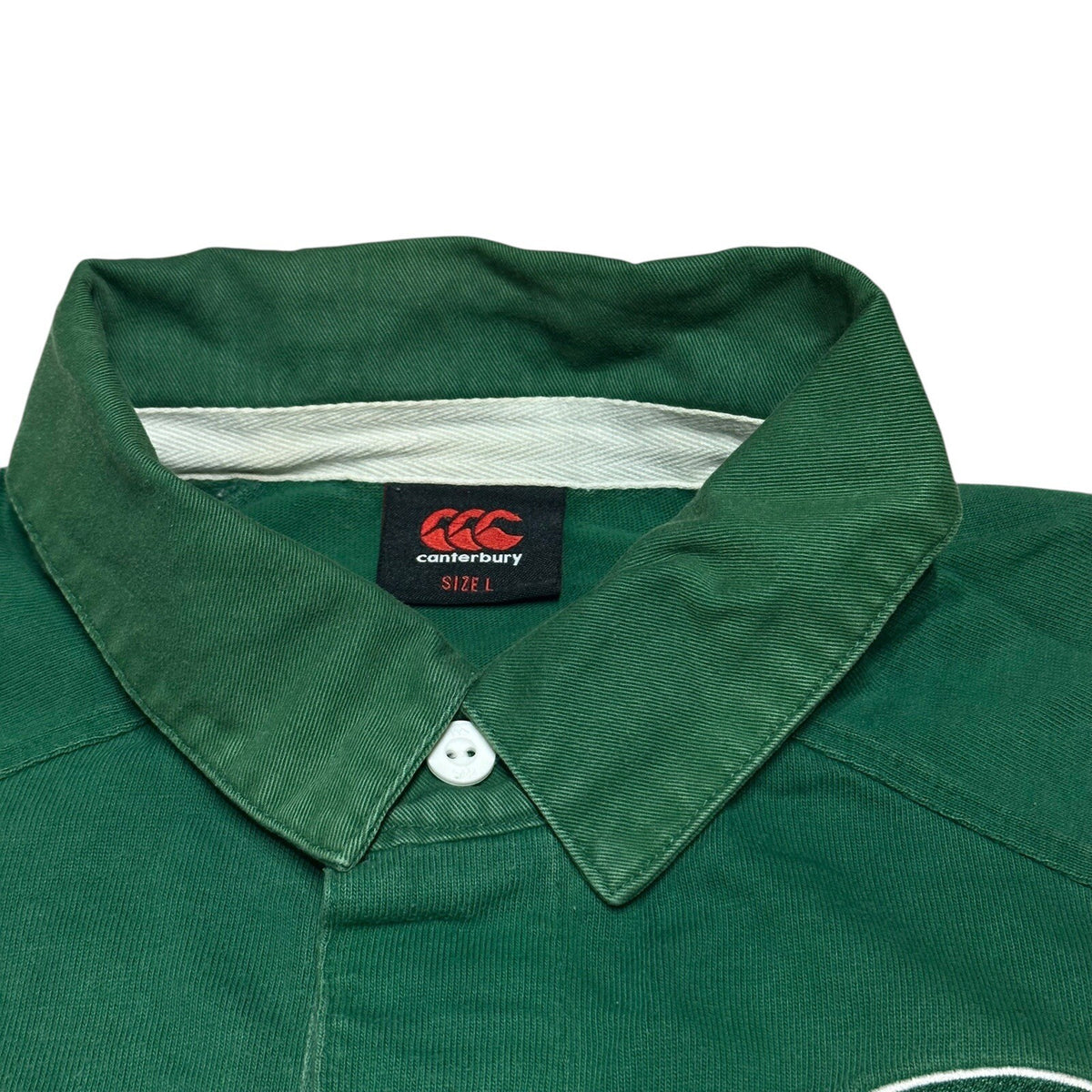 Leicester Tigers 2013 2014 Home Rugby Union Shirt Canterbury Size L
