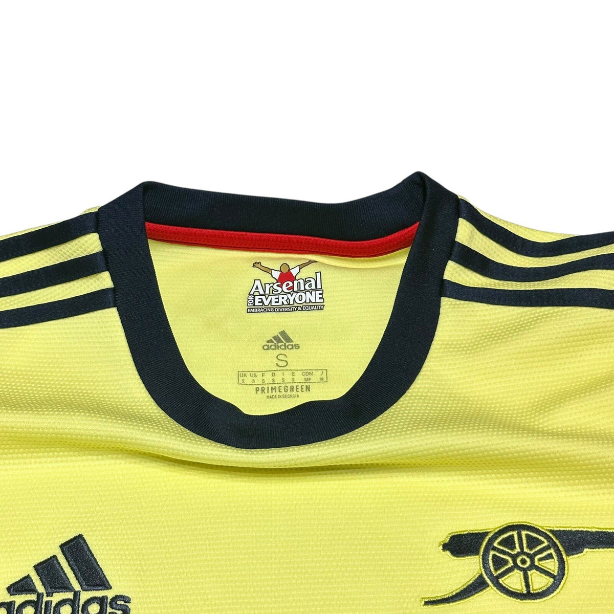 ARSENAL 2021/2022 AWAY FOOTBALL SHIRT ADIDAS SOCCER JERSEY SIZE S SMALL