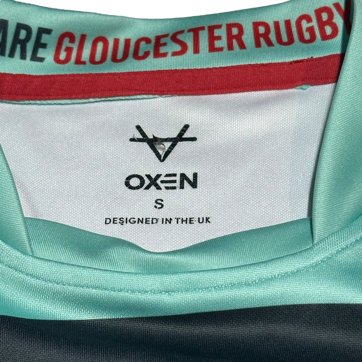 Gloucester Rugby Away Shirt 2018/2020 Oxen S Small Jersey Top