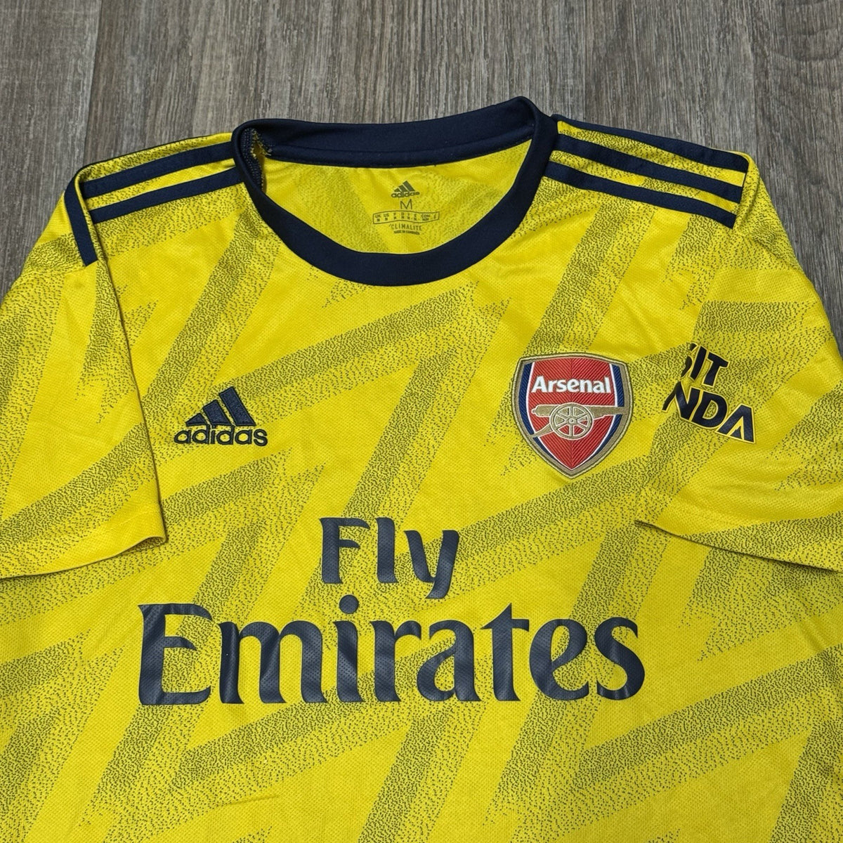 Arsenal Away Football Shirt 2019/20 Adults Medium Adidas