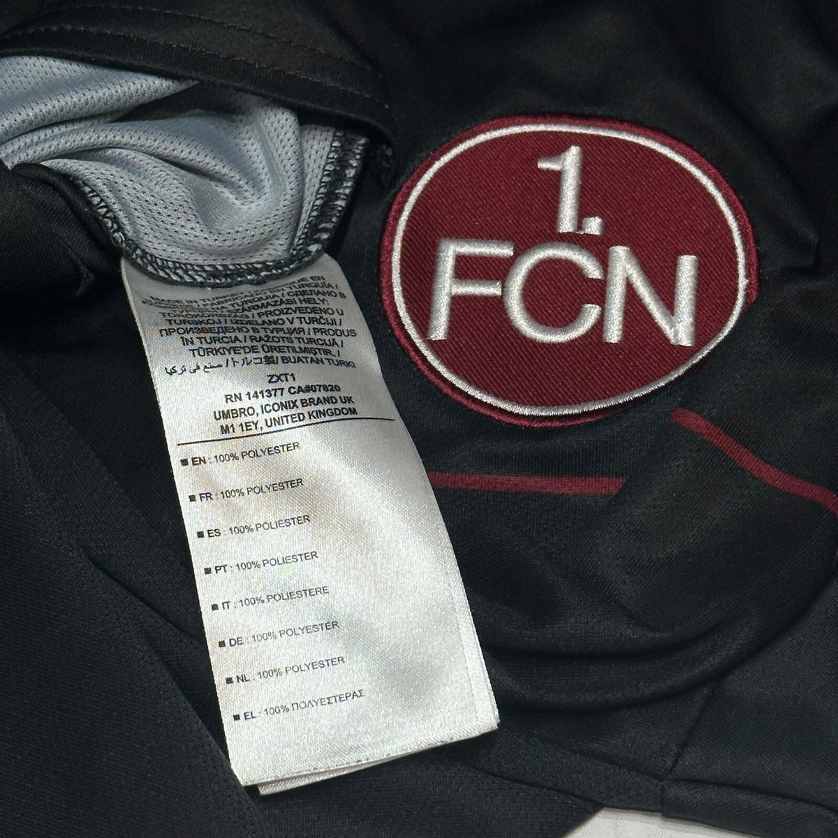 FC Nürnberg Third Shirt 2020/21 Umbro Official Jersey Size M