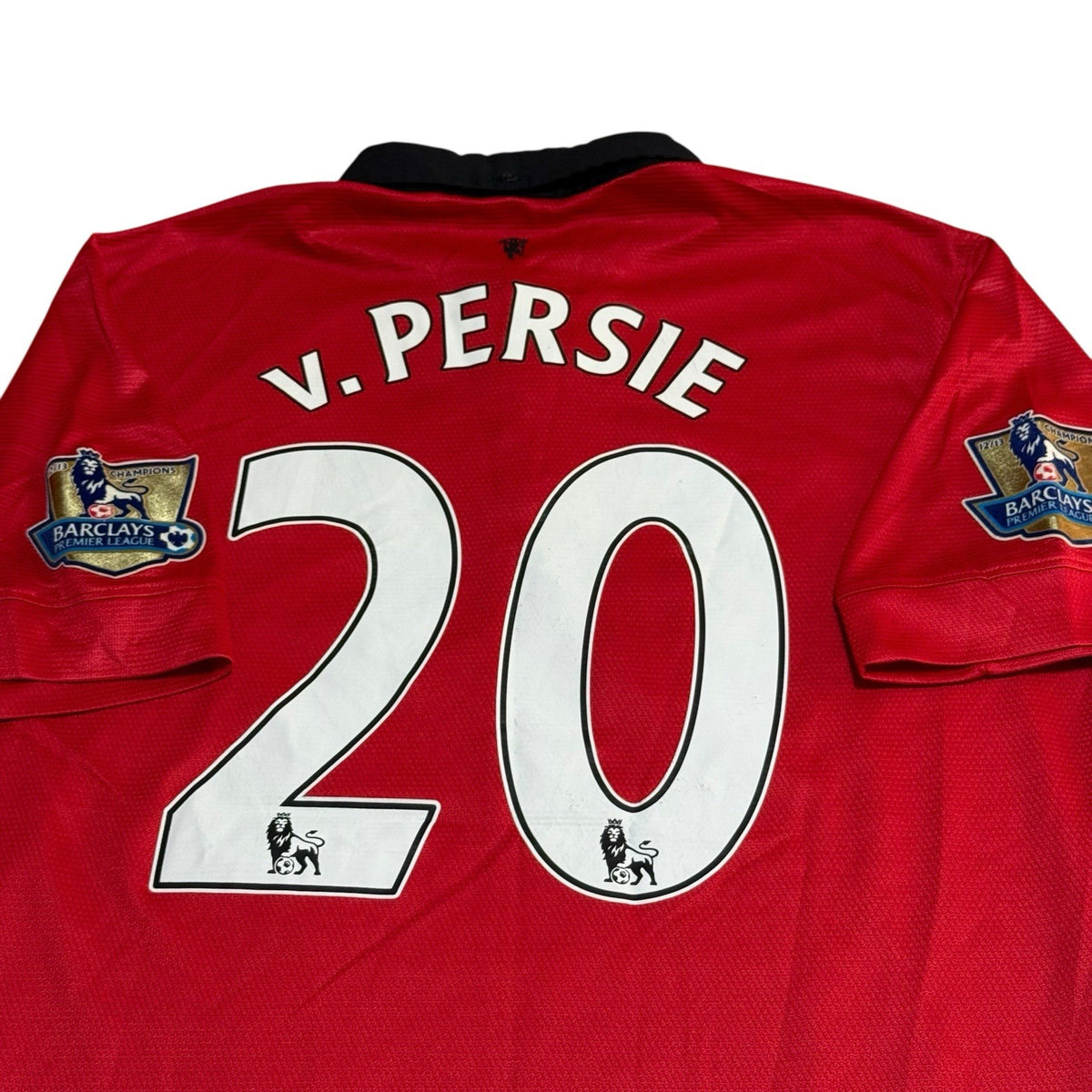 MANCHESTER UNITED 2013/2014 HOME FOOTBALL SHIRT #20 VAN PERSIE NIKE SIZE M