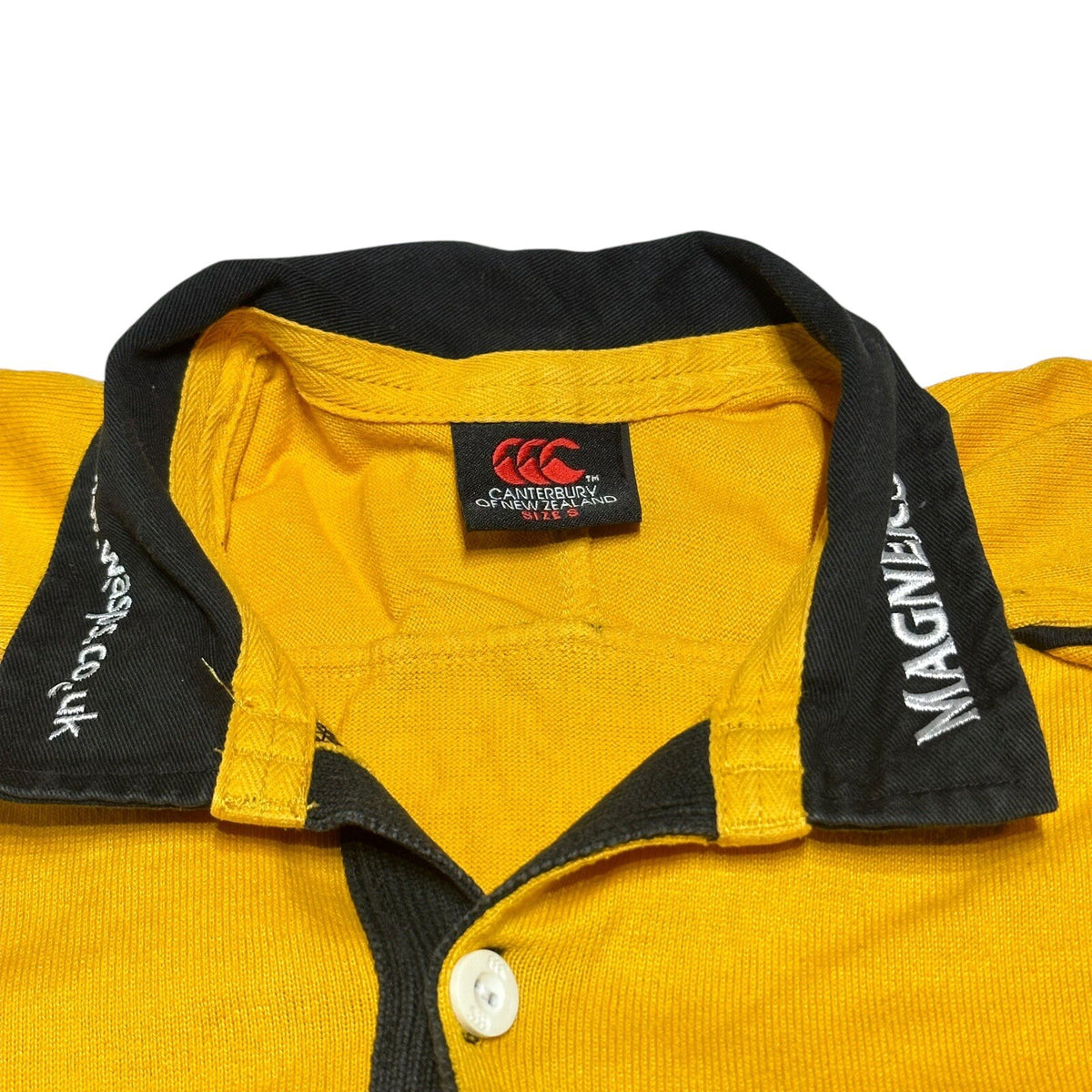 London Wasps Rugby Away Shirt 2007/2009 Canterbury Jersey Small S