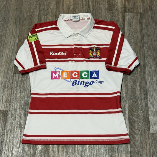 WIGAN WARRIORS VINTAGE JERSEY RUGBY UNION SHIRT KOOGA MEN XL EXTRA LARGE