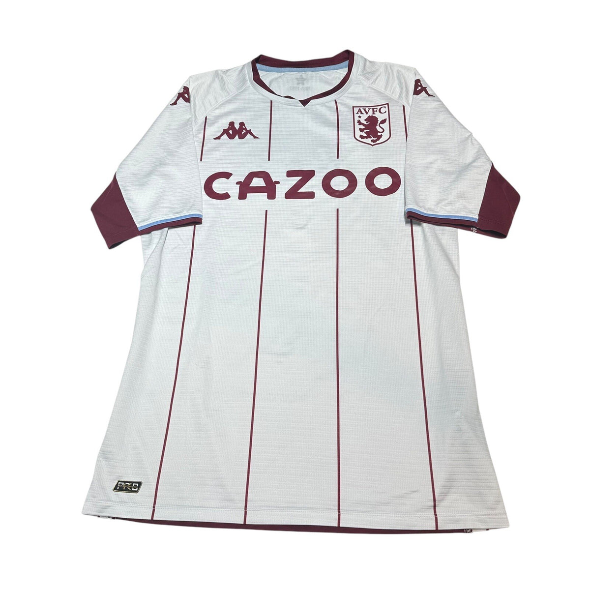 ASTON VILLA 2021/2022 AWAY FOOTBALL SHIRT KAPPA SOCCER JERSEY SIZE S/M ADULT