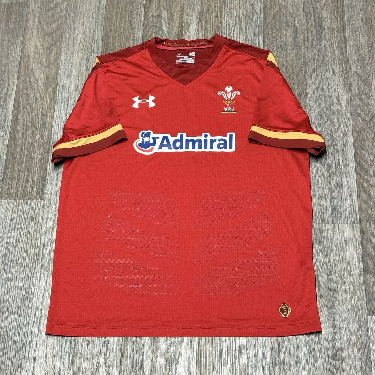 Wales 2015/2016 Rugby Union Home Shirt Large Adults