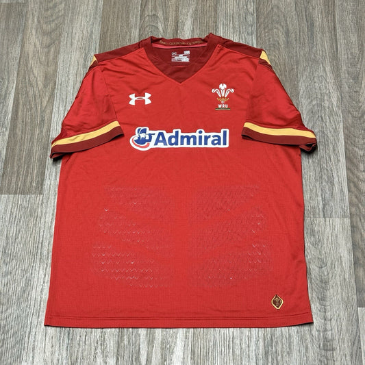 Wales 2015/2016 Rugby Union Home Shirt Large Adults