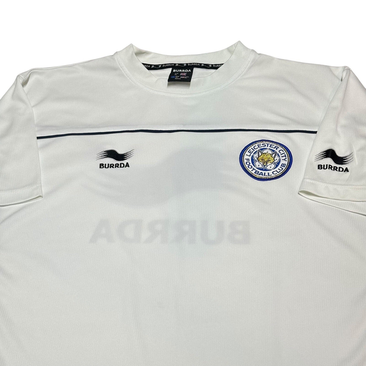 Leicester City AWAY Football Shirt BURDDA Size XL Adult