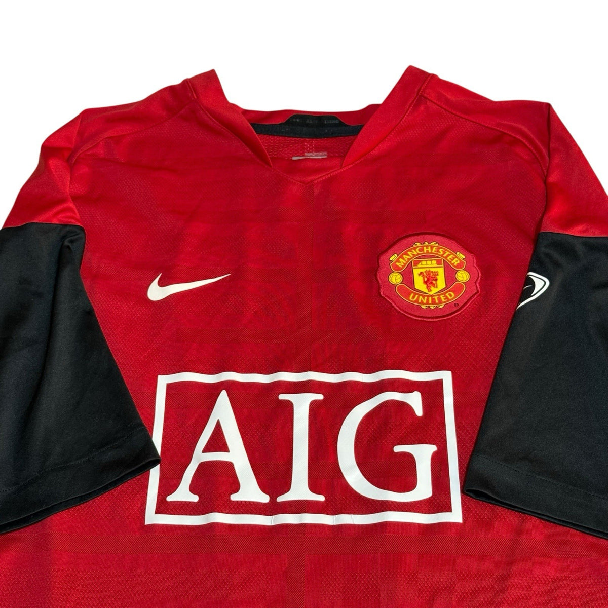 MANCHESTER UNITED 2009/2010 FOOTBALL SHIRT NIKE TRAINING SOCCER JERSEY LARGE