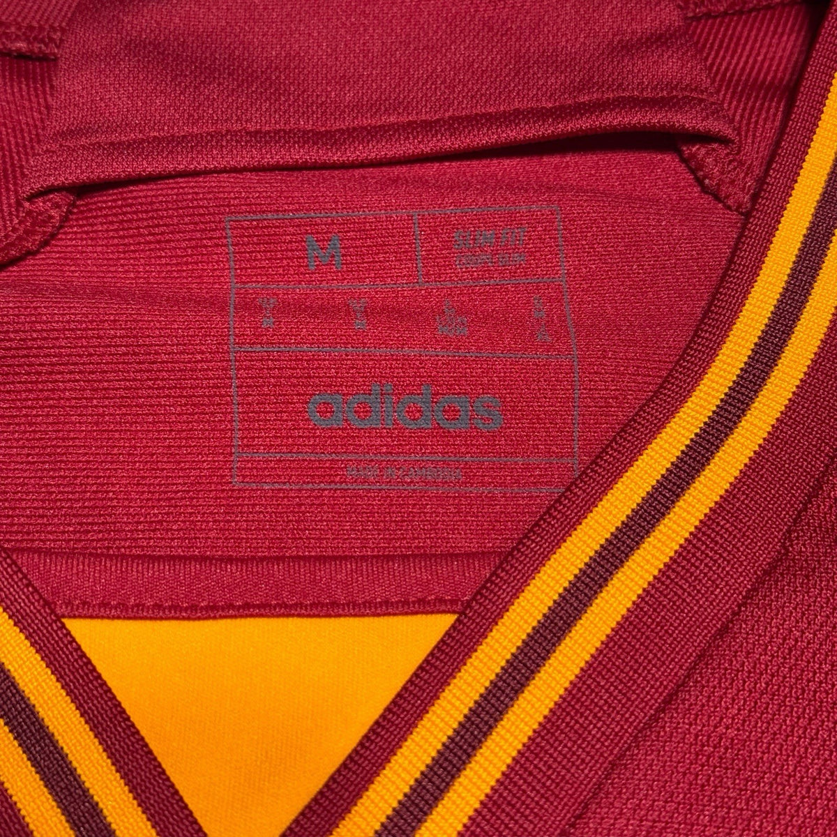 Adidas AS Roma 2023/24 Home Football Shirt Medium Mens
