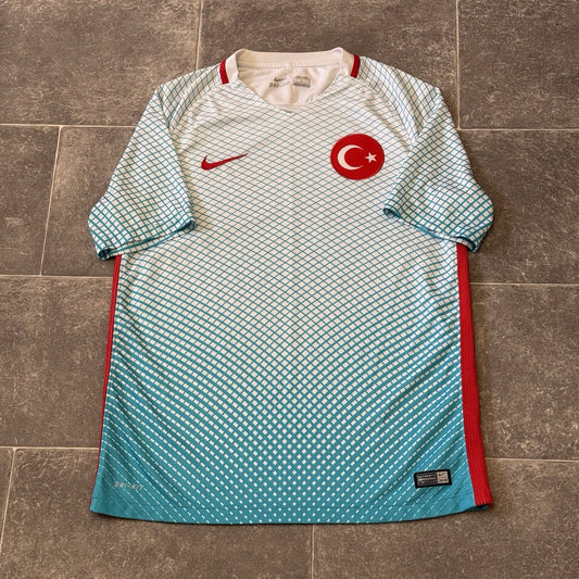 Turkey 2016 2017 Away Football Shirt Soccer Jersey Nike Size M Medium