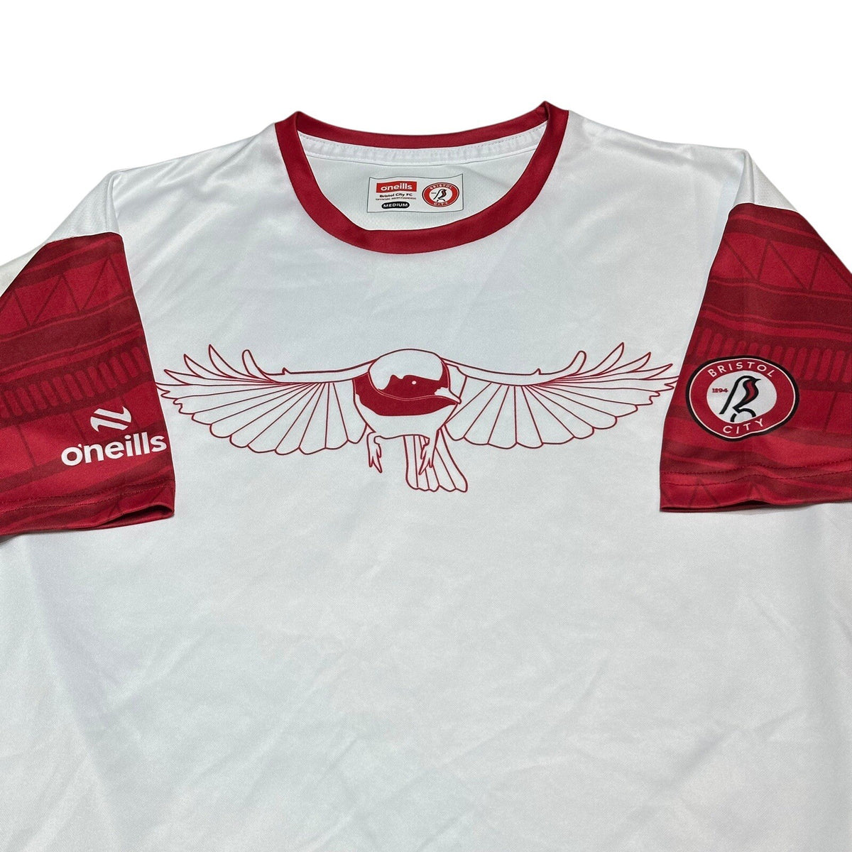 Bristol City Football Shirt O'Neills Size M Medium Robins Foundation Home Kit