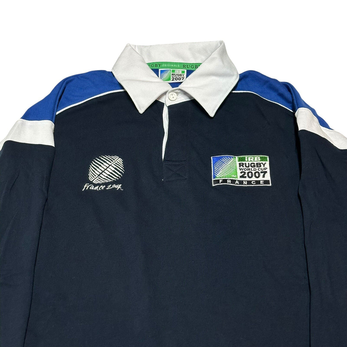 France World Cup Rugby 2007 Longsleeve Jersey IRB Size XL
