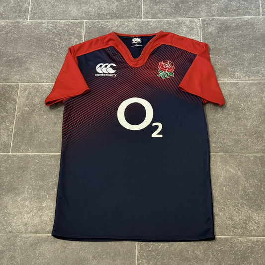 England Rugby Canterbury Player Issue Training Shirt Size Small Adults