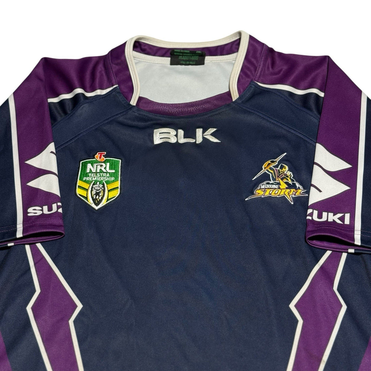 Melbourne Storm NRL Authentics Jersey Size XXL | BLK
