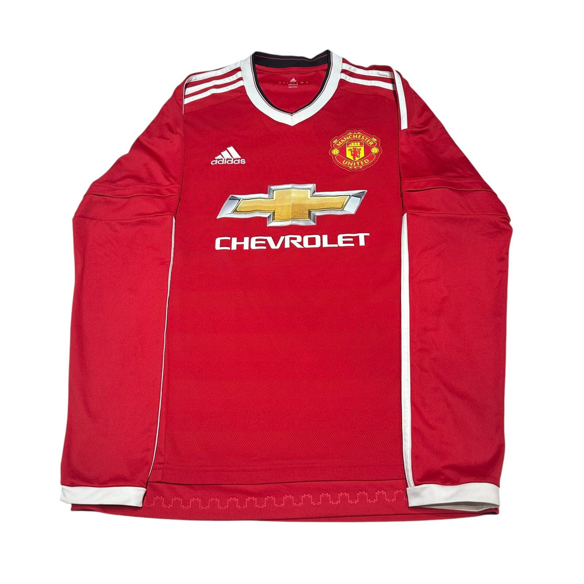 Manchester United Football Shirt Nike Long Sleeve Home Kit 2015/16 Men's Small