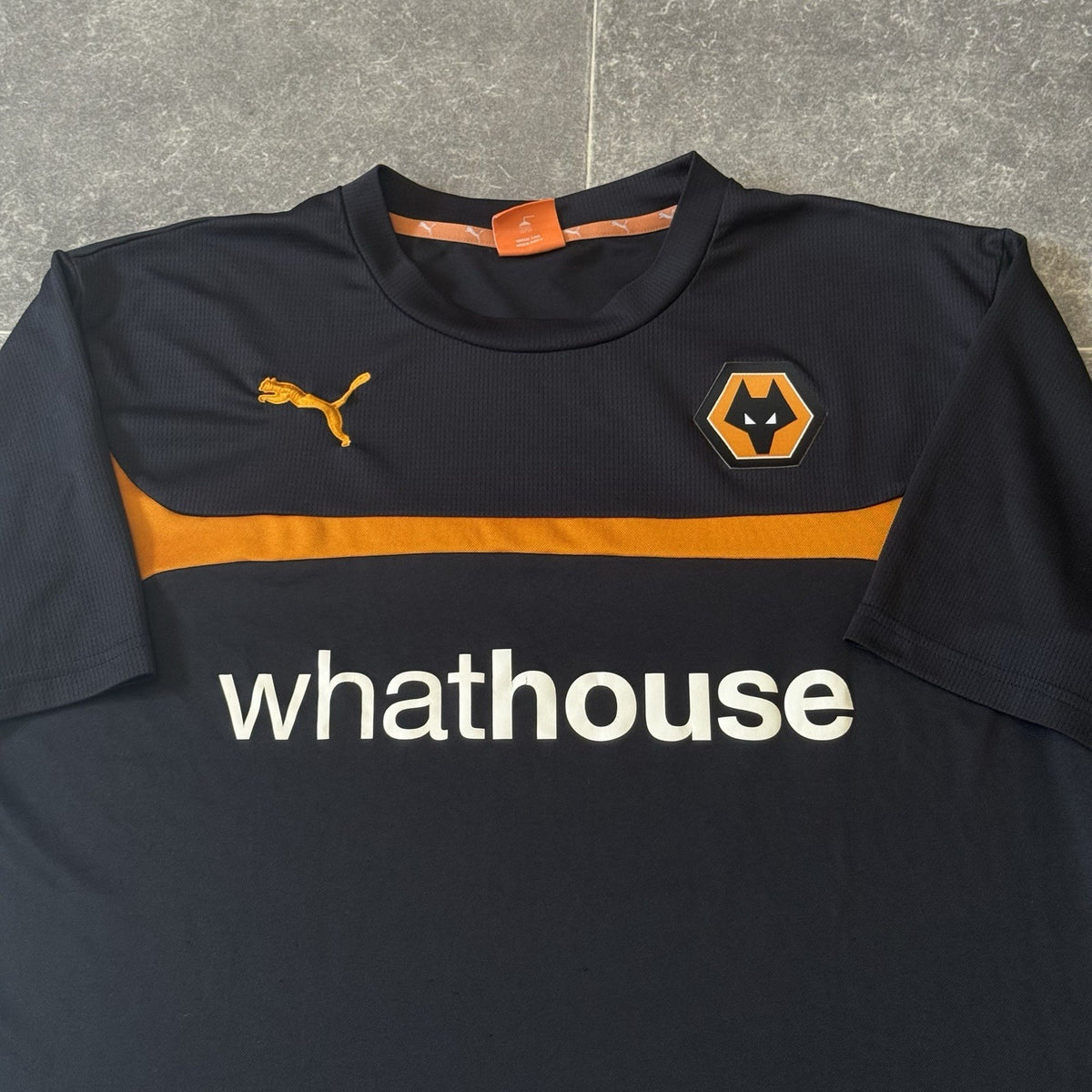 Wolverhampton Wanderers 2013-2014 Puma Football Shirt Jersey Men's XL