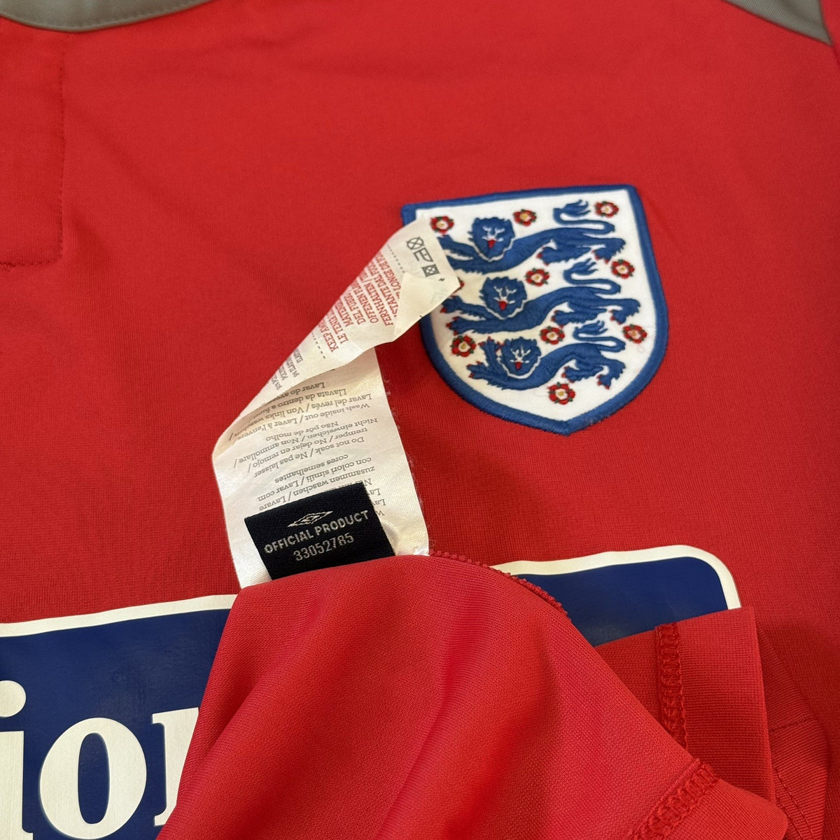 England 2010/11 Football Shirt Training Soccer Jersey XXL 2XL Adults Umbro
