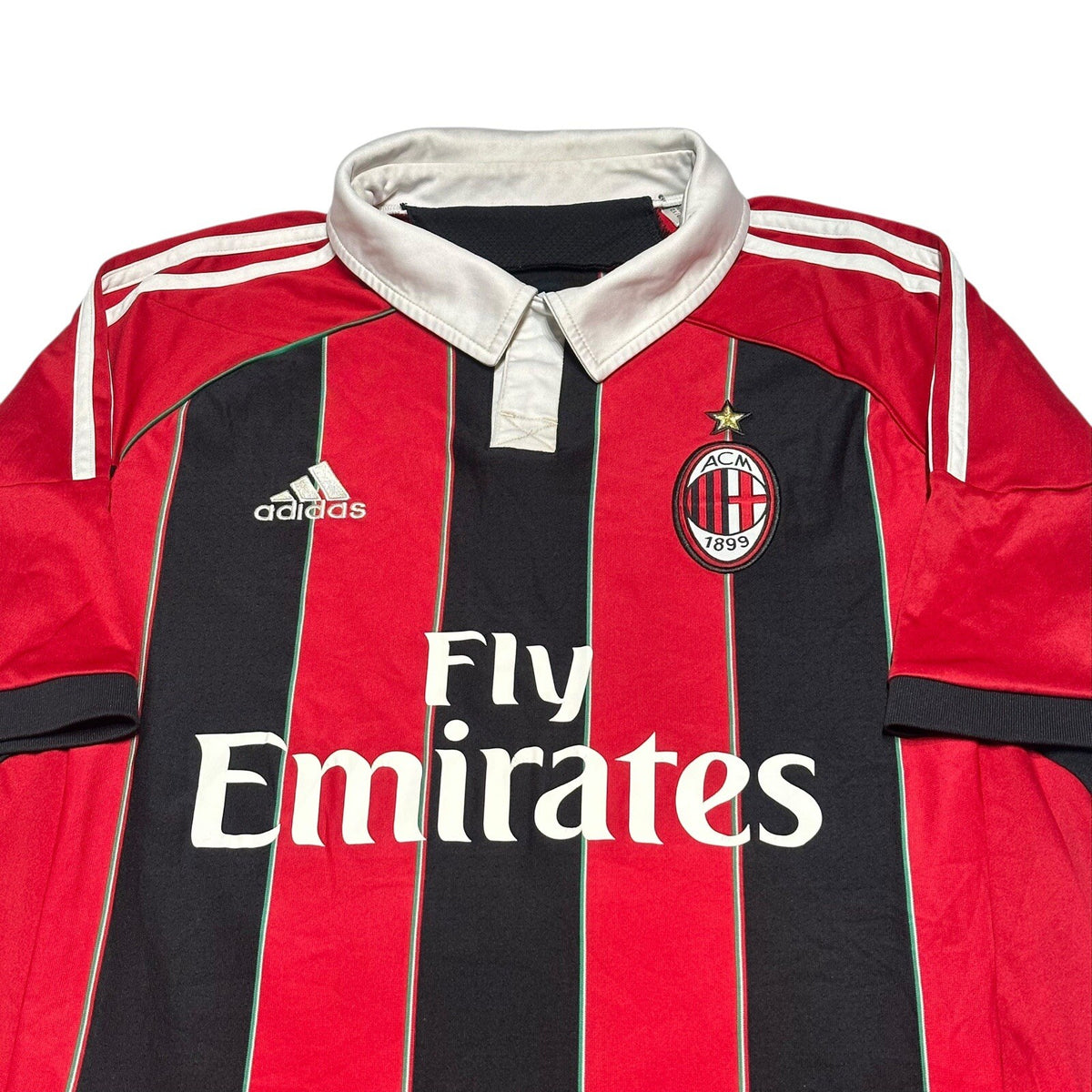 AC Milan Football Shirt 2012/2013 Home Size Large Soccer Jersey #10