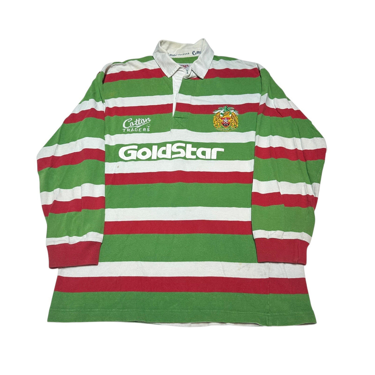 Leicester Tigers Rugby Shirt 1996 Vintage Size Medium Rugby Union Jersey