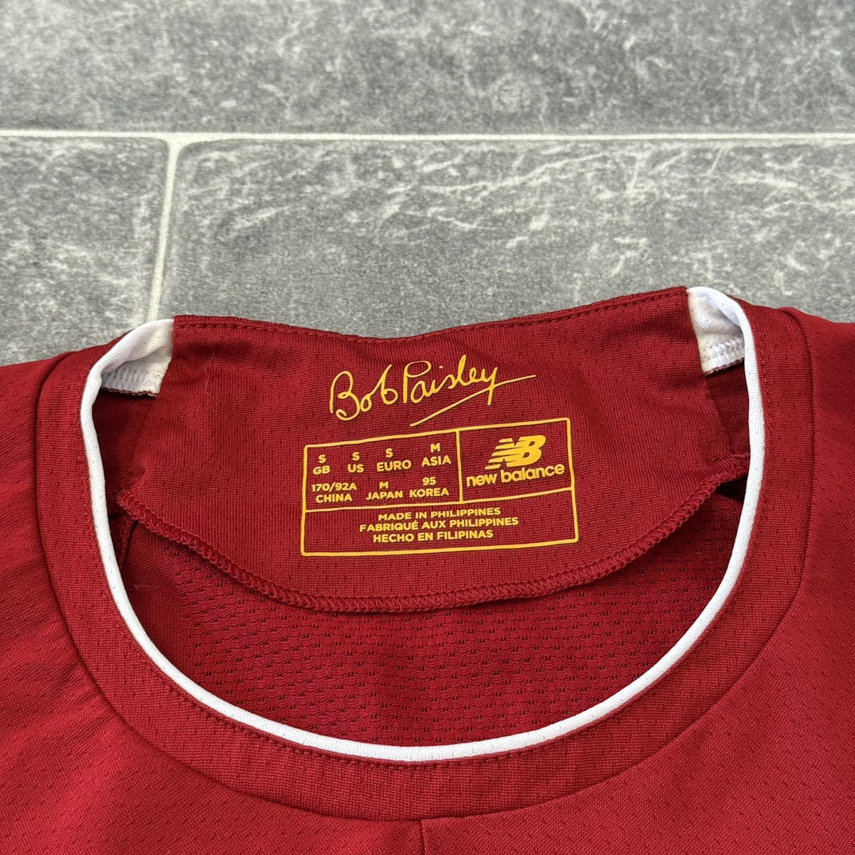 Original Authentic Liverpool Home Shirt 19/20 Small Adults