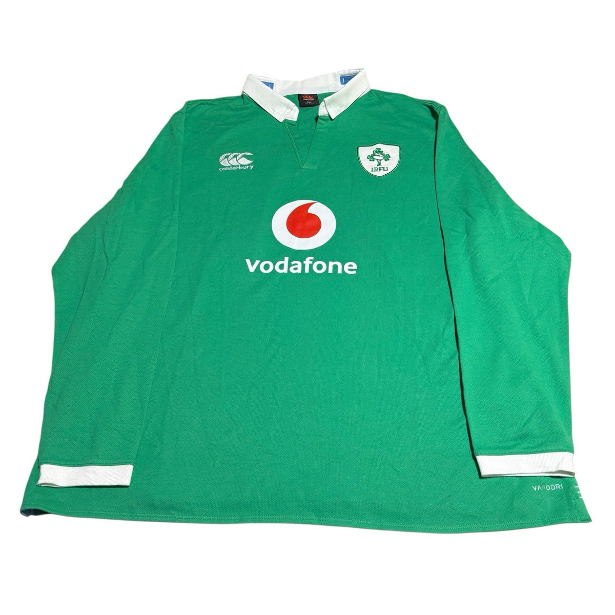 Ireland Canterbury Rugby Shirt Mens 4XL Green Jersey Top Longsleeve Union IRFU