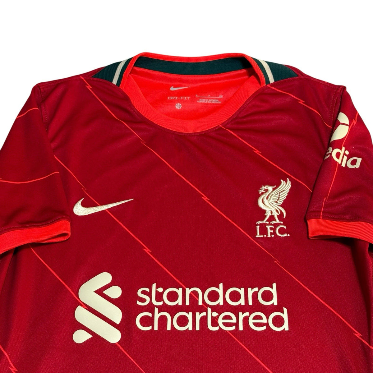 Liverpool 2021/2022 Home Football Shirt NIKE Womans Small S Original