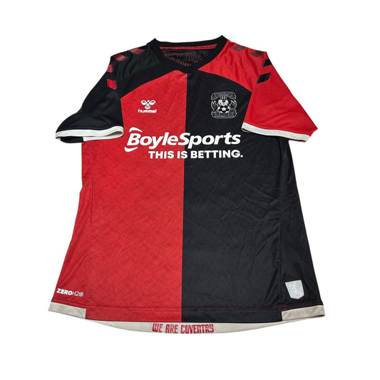 COVENTRY CITY 2020/2021 AWAY FOOTBALL SHIRT JERSEY SIZE SMALL HUMMEL