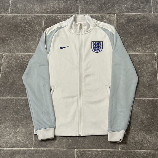 England Football Jersey Track Jacket Full Zip 2016/2017 Size Medium Adults