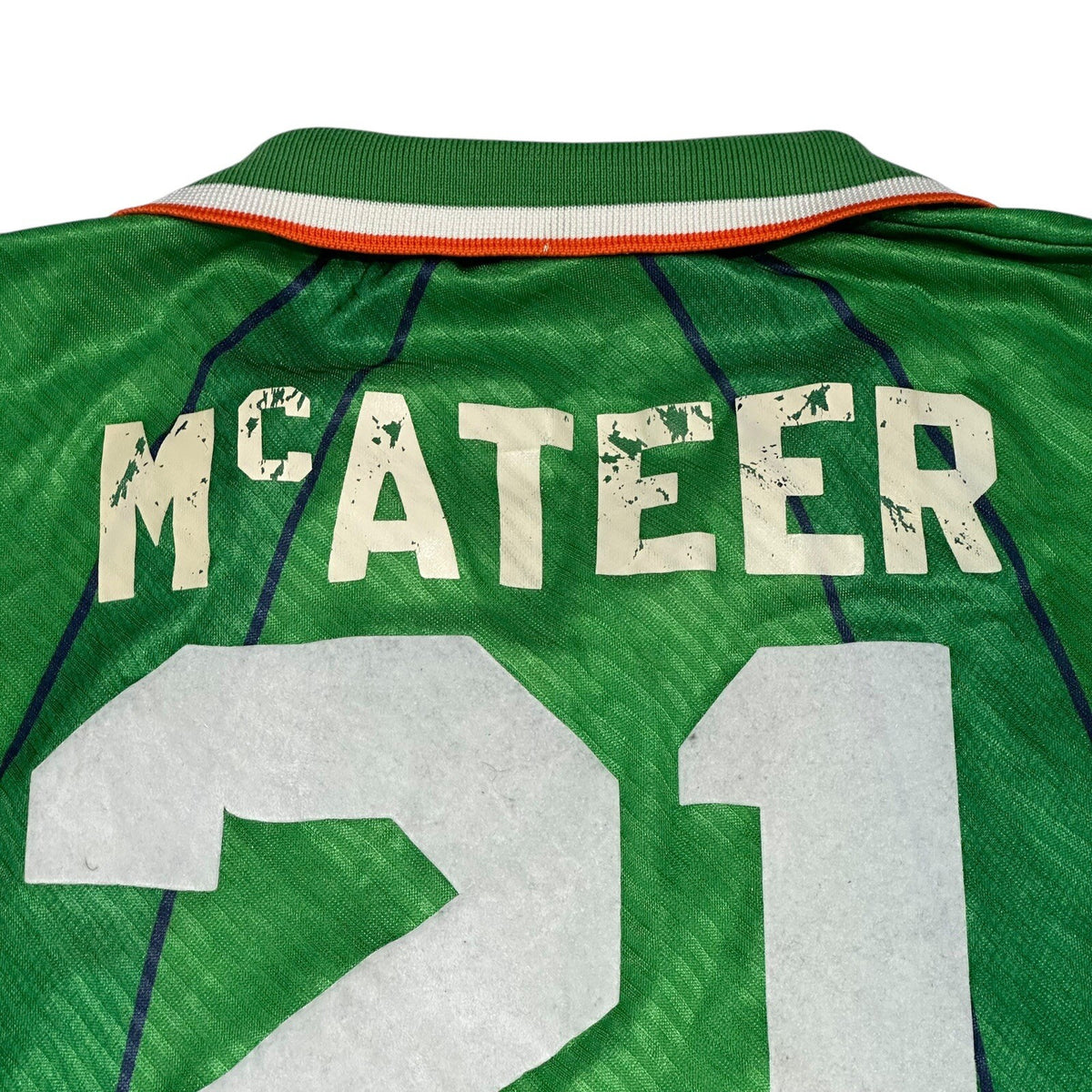 Ireland Home Football Shirt 1994/95 Adults Large L Umbro Vintage #21 Mcateer