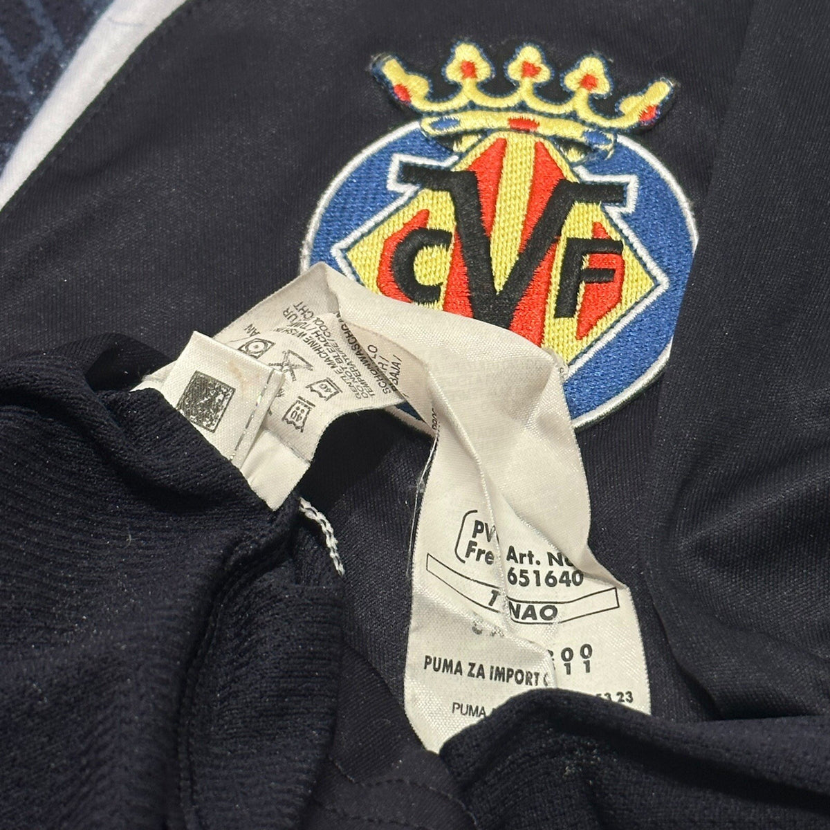 Puma Villarreal FC Shirt Size Medium M Training Soccer Jersey Retro