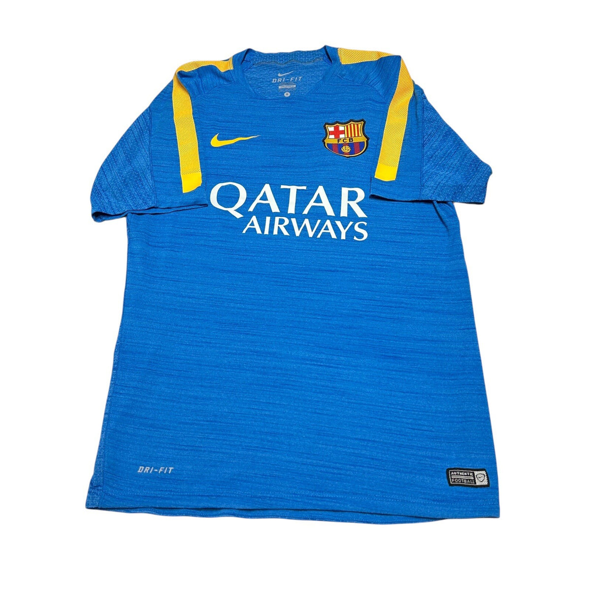 BARCELONA TRAINING 2015 2016 SHIRT FOOTBALL SOCCER JERSEY NIKE SIZE S SMALL
