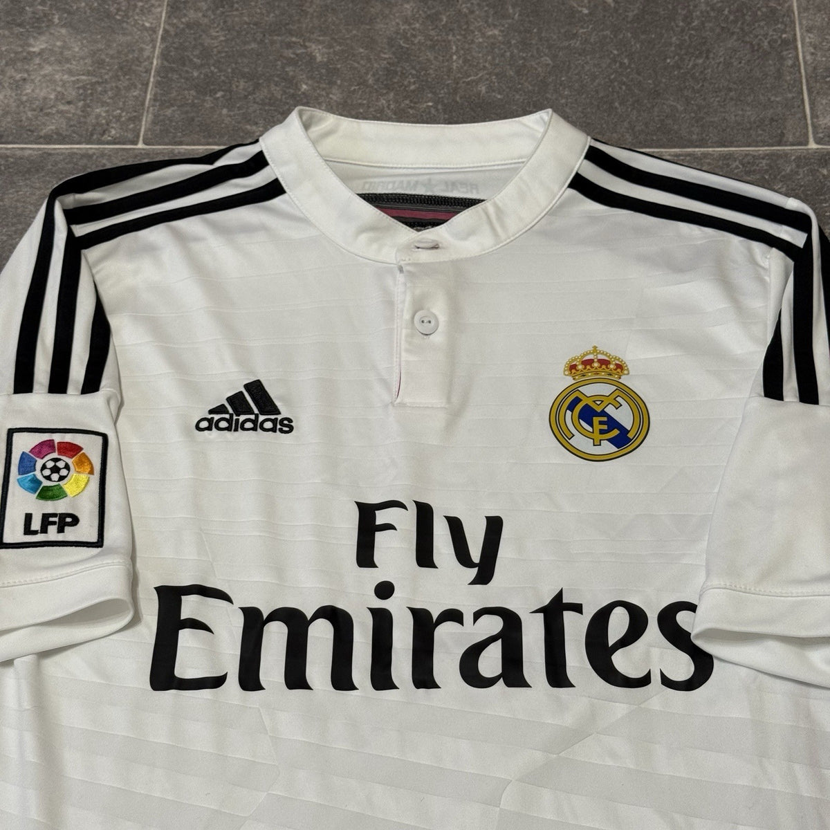 Real Madrid Home Football Shirt 2014/2015 Adidas Size Small Men’s