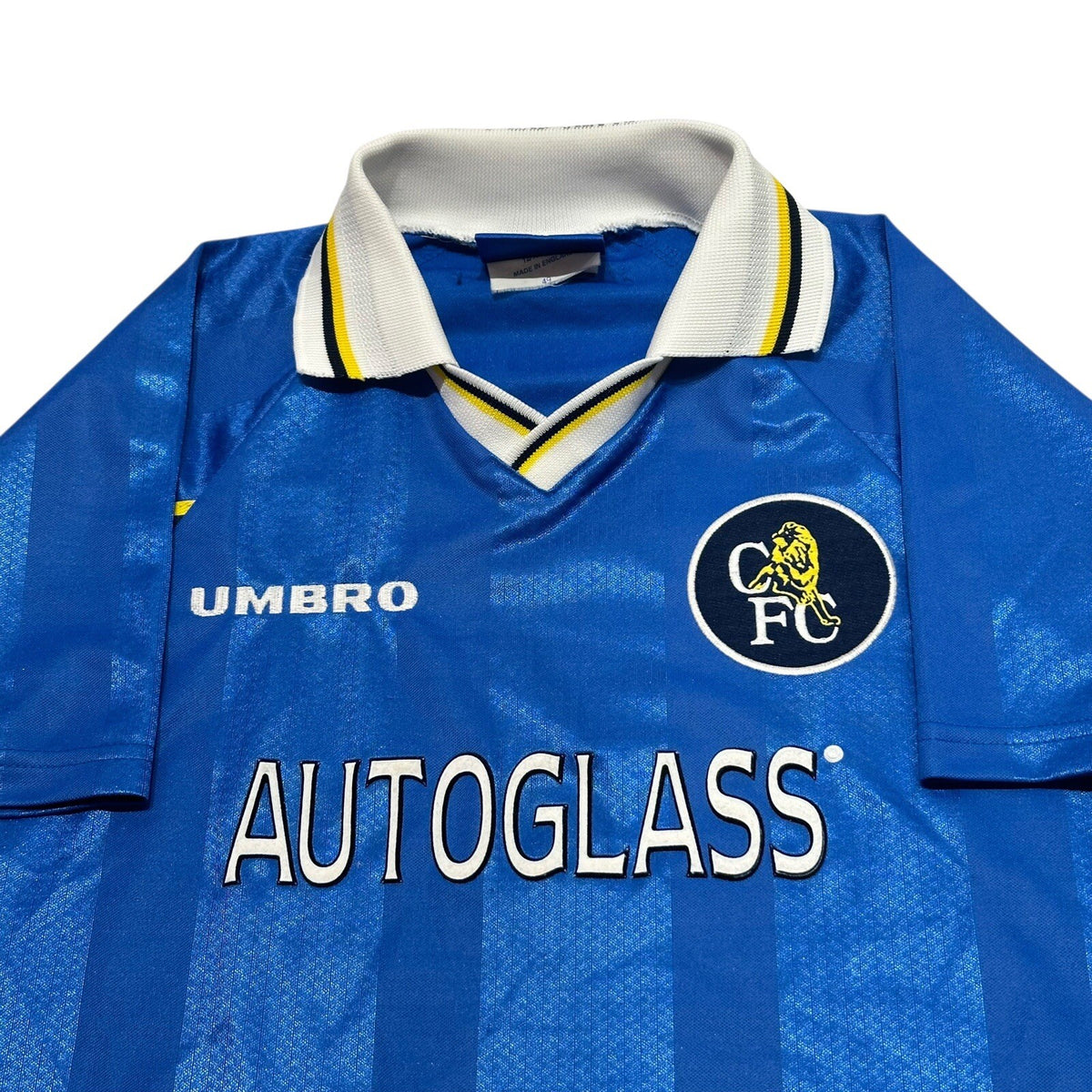 CHELSEA 1997/1999 HOME FOOTBALL SHIRT UMBRO VINTAGE JERSEY SIZE 12/13 YEARS BOYS