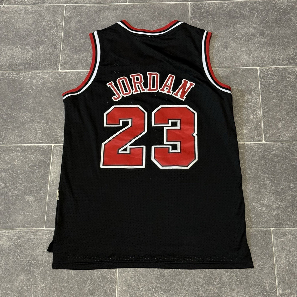 Jordan 23 Chicago Bulls Mitchell Ness 90s NBA Basketball Jersey Retro Small